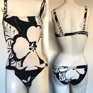 Rachel Pappo Cut-Out Swim Suit